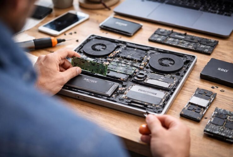 PC Giants Bet Big on Modular Laptop Design While Apple Doubles Down on Integration