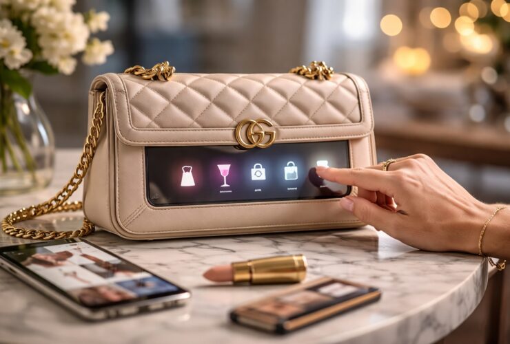 The Future of Fashion Smart Luxury Handbag Learns Your Style and Adapts to Any Event