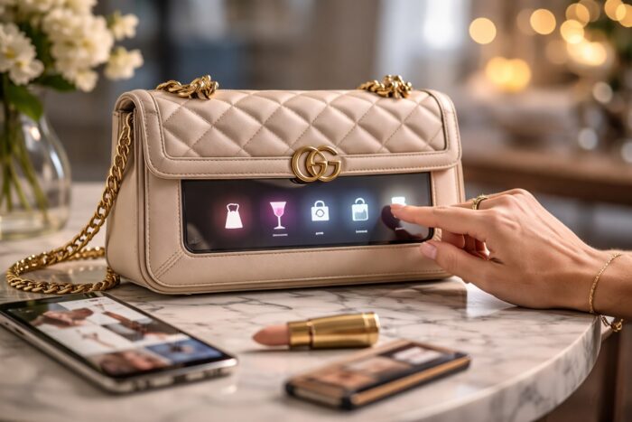 The Future of Fashion Smart Luxury Handbag Learns Your Style and Adapts to Any Event